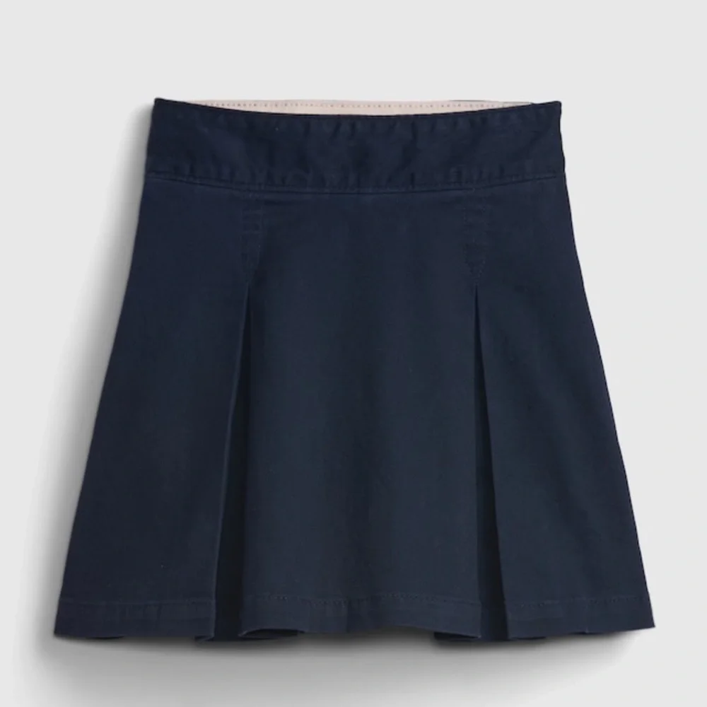 Gap Kids Uniform Navy Pleated Skort 8 NWT